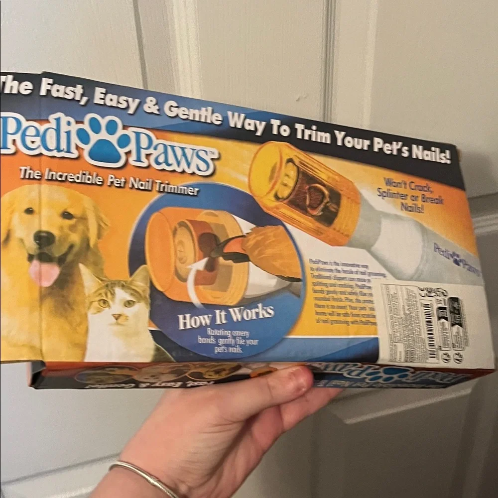PediPaws Pet Nail Trimmer - Brand New